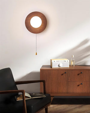 Cara Wood Wall Lamp