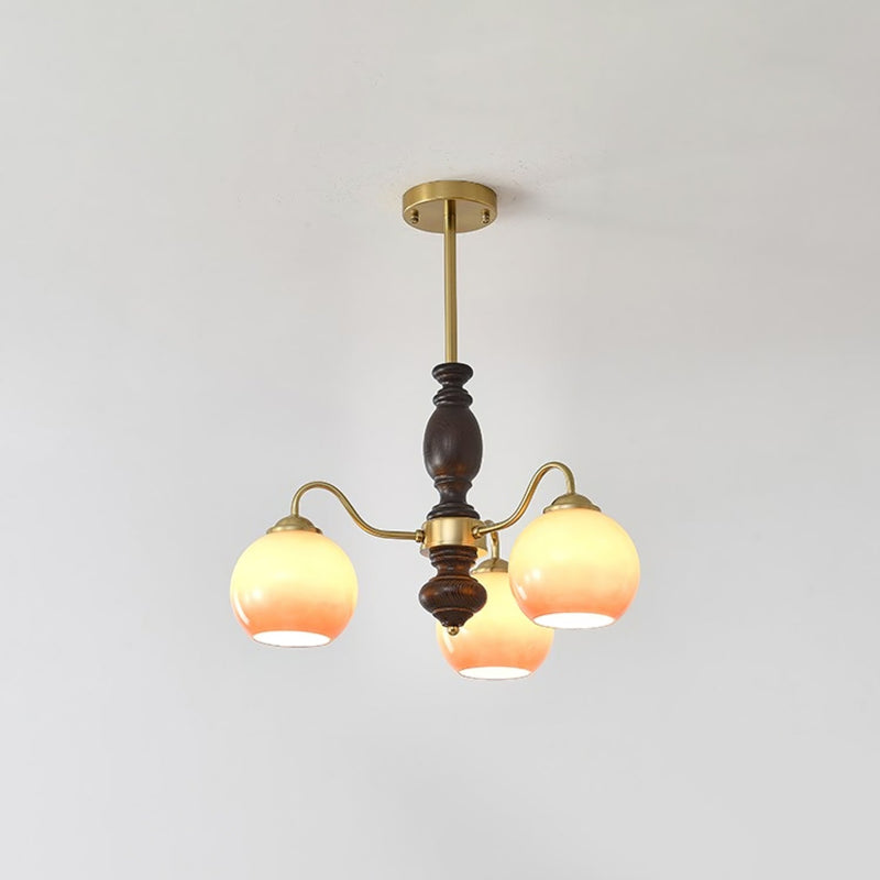 Caramel Orb Chandelier – detail 10