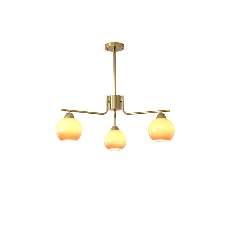Caramel Sphere Chandelier – detail 15