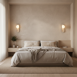 Carlyle Travertine Wall Lamp