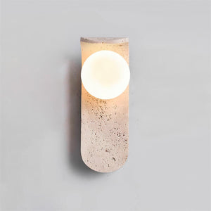 Carlyle Travertine Wall Lamp