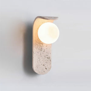 Carlyle Travertine Wall Lamp