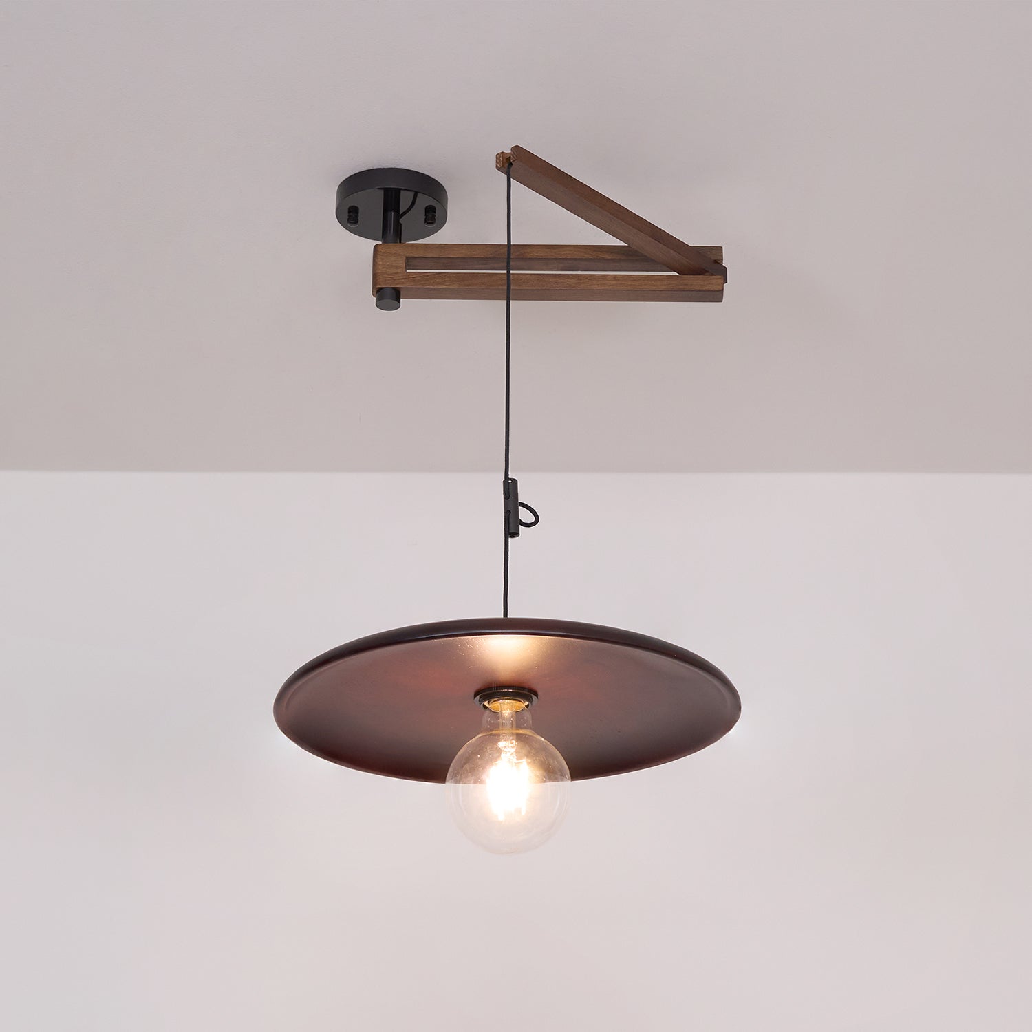 Carlyle Wood Pendant Lamp