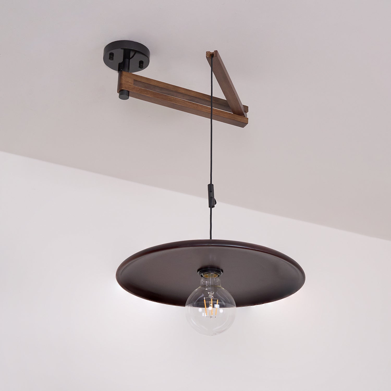 Carlyle Wood Pendant Lamp