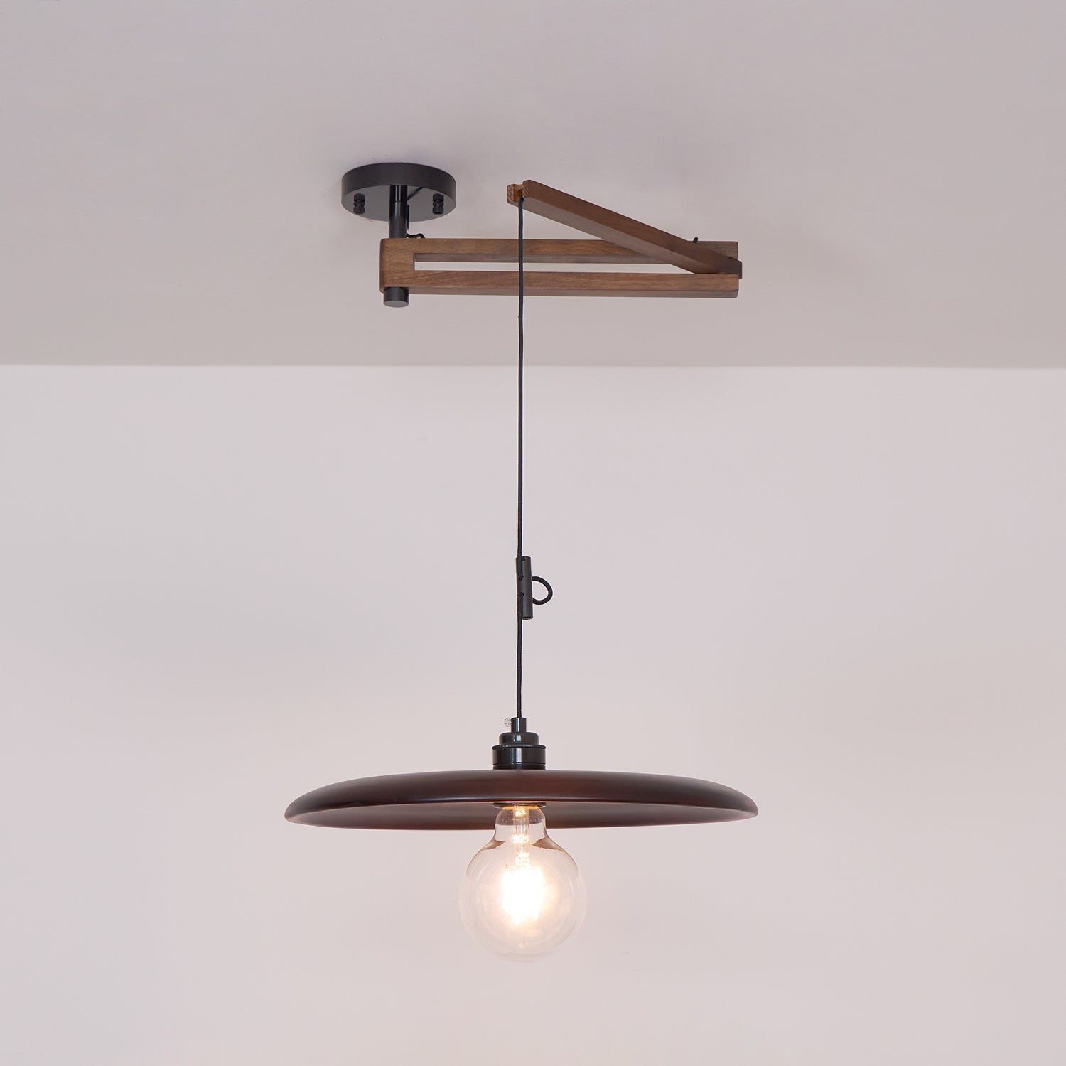 Carlyle Wood Pendant Lamp