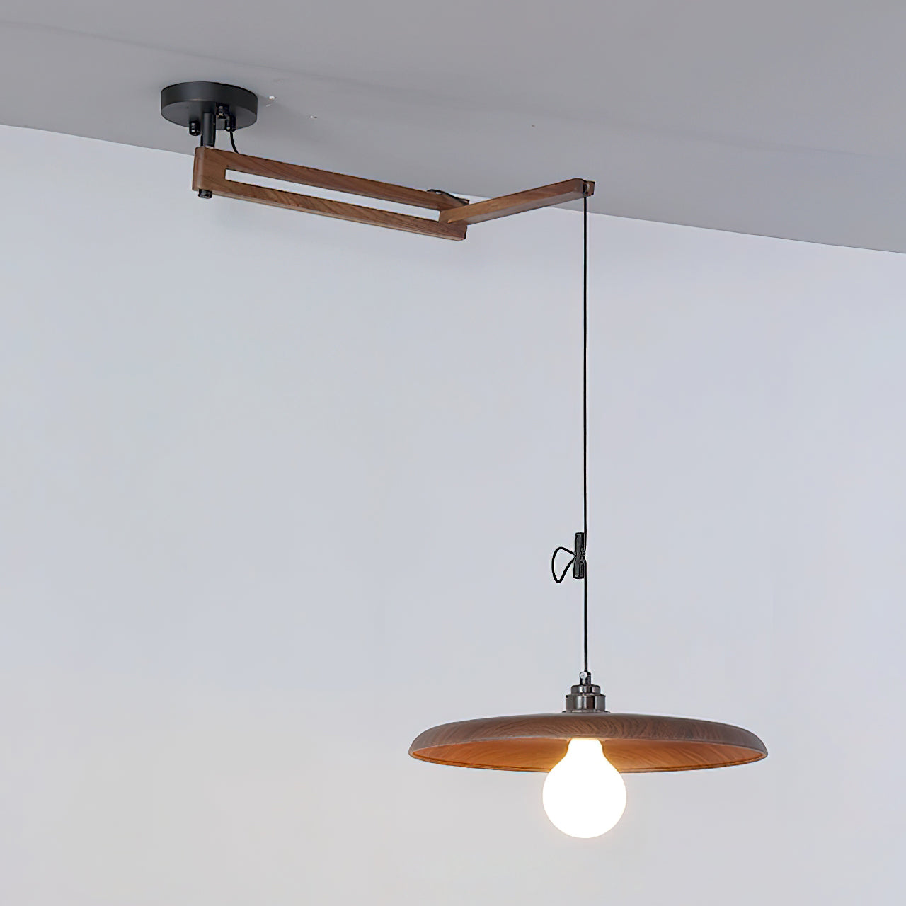 Carlyle Wood Pendant Lamp