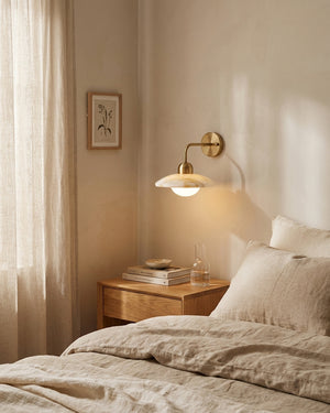 Carolia Alabaster Wall Sconce