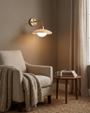 Carolia Alabaster Wall Sconce
