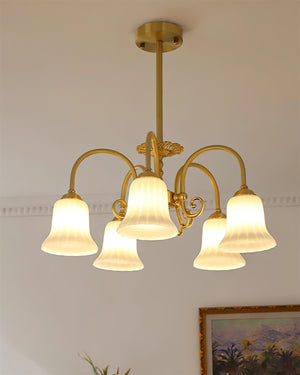 Caroline Brass Chandelier