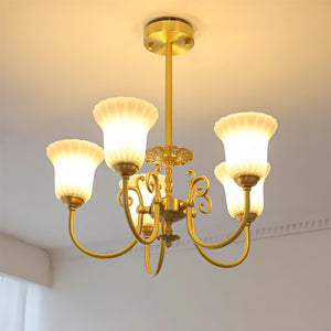 Caroline Brass Chandelier