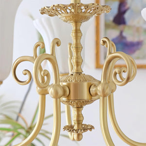 Caroline Brass Chandelier