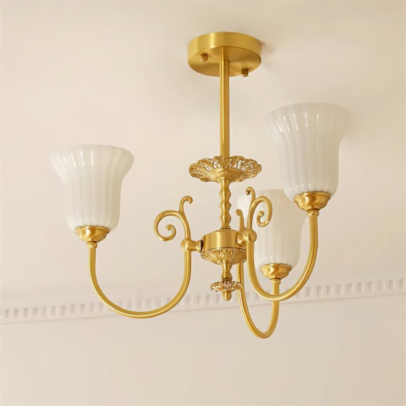 Caroline Brass Chandelier – detail 19