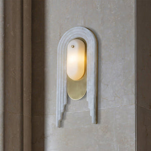 Cascada Alabaster Wall Sconce