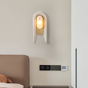 Cascada Alabaster Wall Sconce