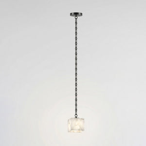 Cascade Chain Cube Chandelier