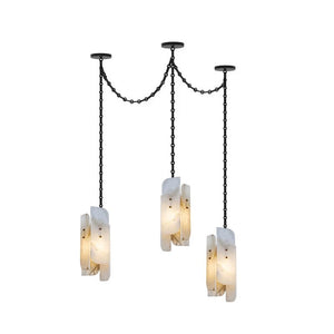 Cascading Chain Cluster Chandelier