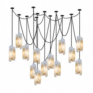 Cascading Chain Cluster Chandelier