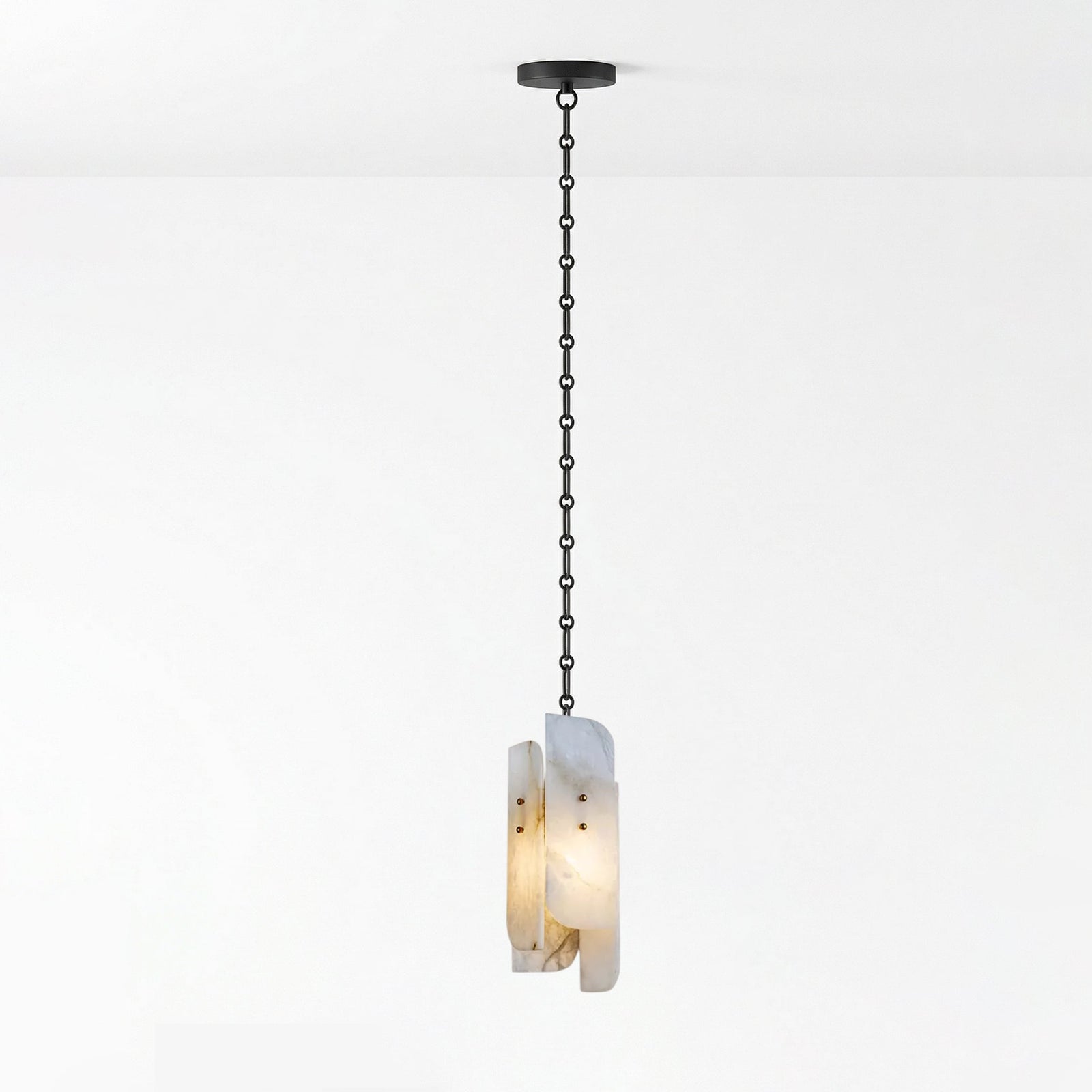 Cascading Chain Cluster Chandelier – detail 13