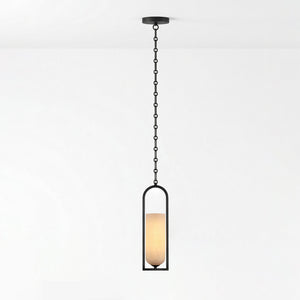 Cascading Chain Lantern Chandelier