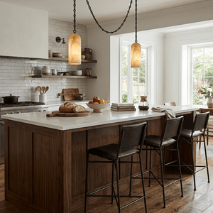 Cascading Chain Capsule Chandelier