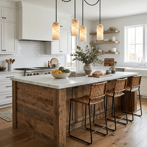 Cascading Chain Capsule Chandelier