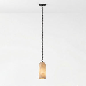 Cascading Chain Capsule Chandelier