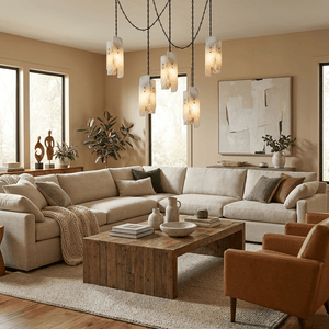 Cascading Chain Cluster Chandelier