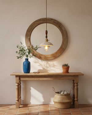 Cask Travertine Pendant Lamp