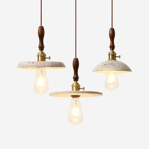 Cask Travertine Pendant Lamp