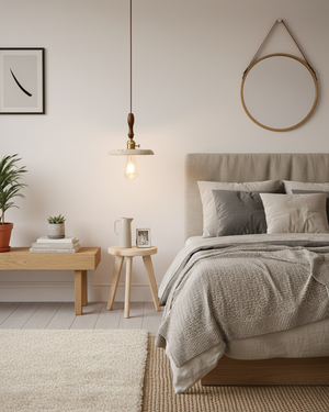 Cask Travertine Pendant Lamp