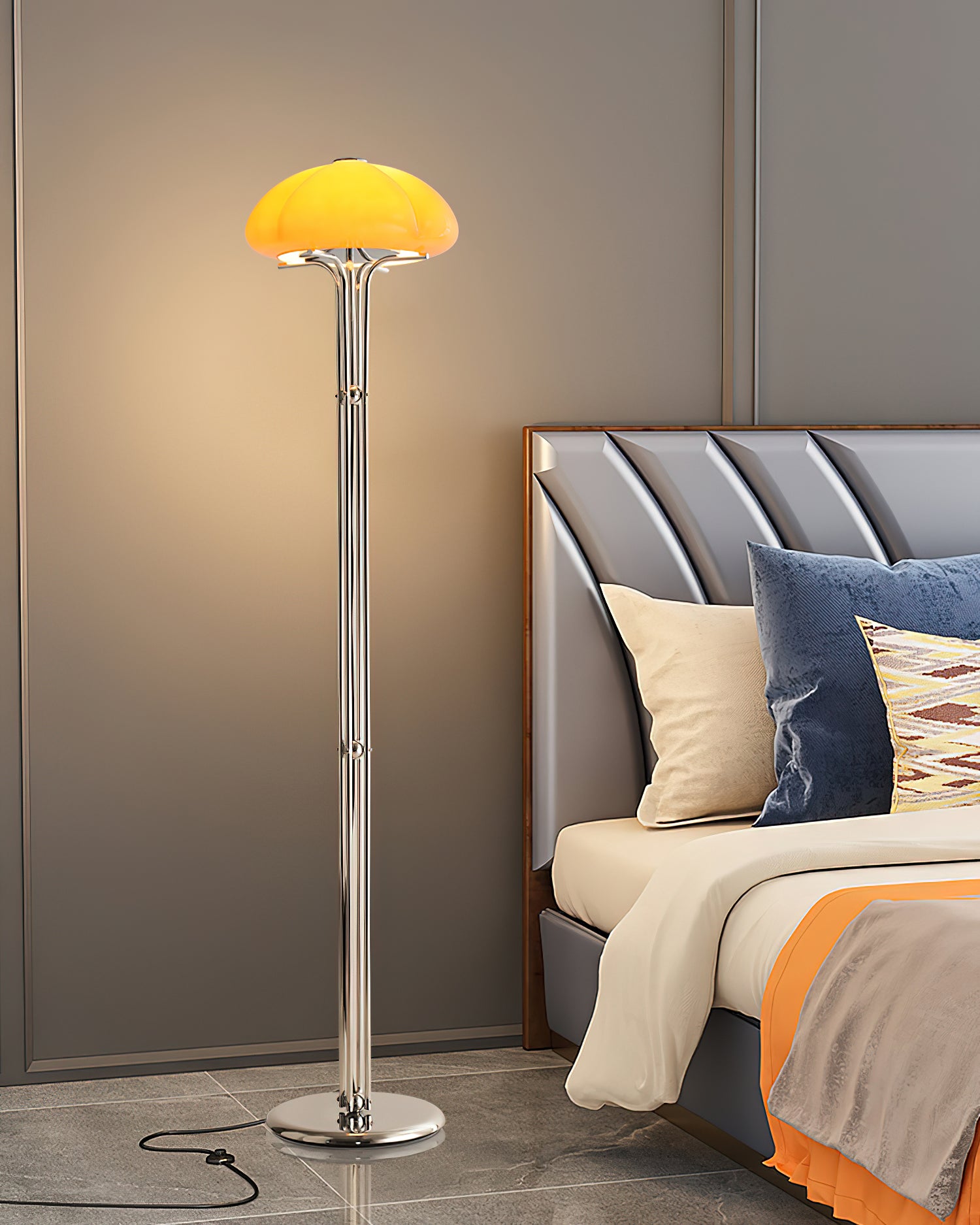 Cato Glass Floor Lamp