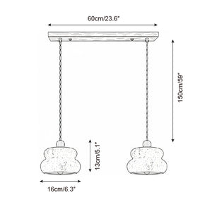 Cava Stack Pendant Lamp