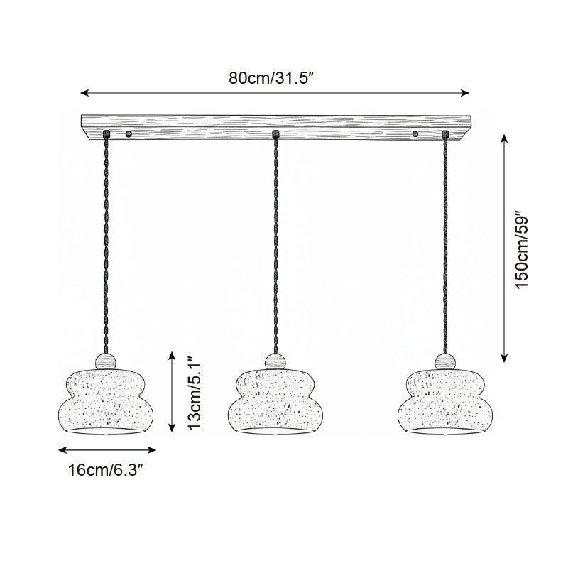 Cava Stack Pendant Lamp