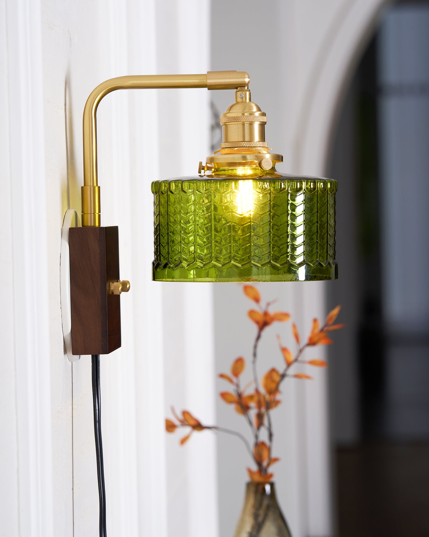 Cavella Plug In Wall Lamp