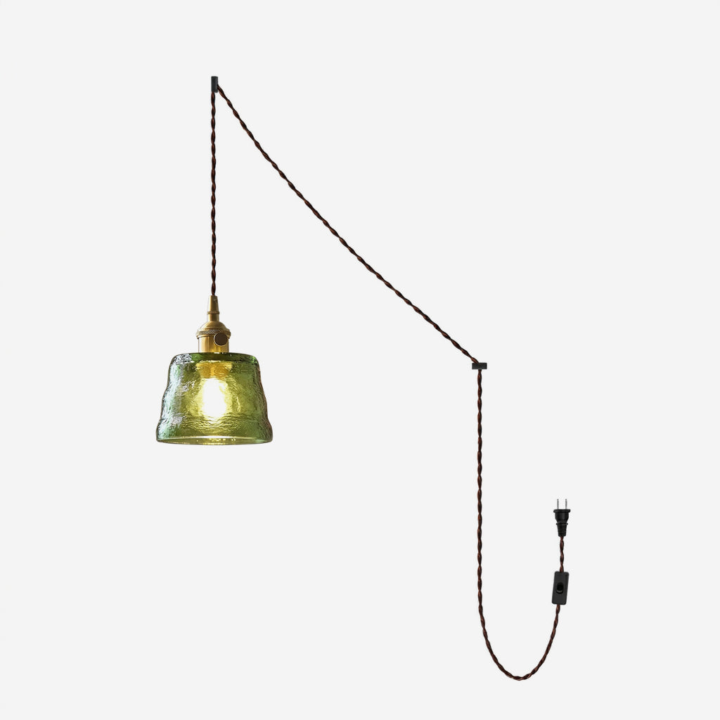 Cavitt Glass Plug In Pendant Light