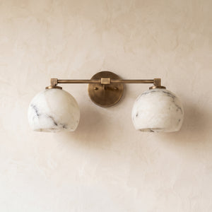 Celadyn Alabaster Wall Sconce