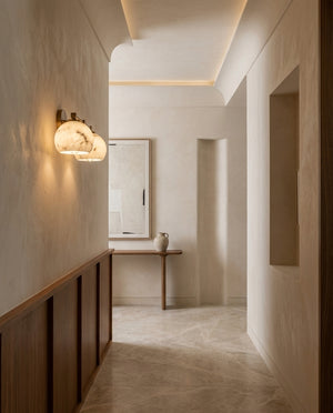 Celadyn Alabaster Wall Sconce