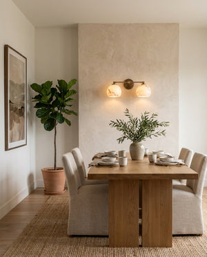 Celadyn Alabaster Wall Sconce
