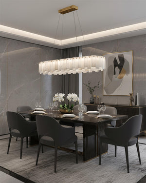 Corbett Alabaster Chandelier