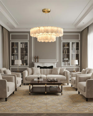 Corbett Alabaster Chandelier