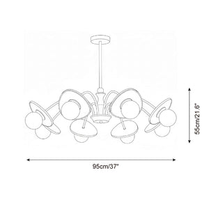 Celestia Orbit Chandelier
