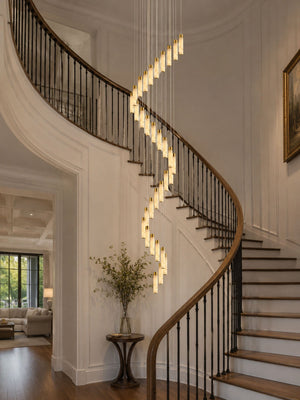 Celestial Alabaster Cascade Chandelier