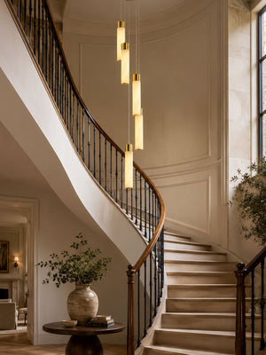 Celestial Alabaster Cascade Chandelier