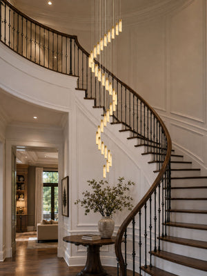 Celestial Alabaster Cascade Chandelier