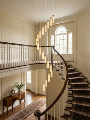 Celestial Alabaster Cascade Chandelier