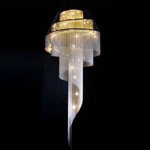 Celestial Twist Chandelier