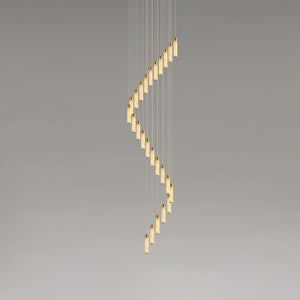 Celestial Alabaster Cascade Chandelier