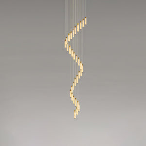 Celestial Alabaster Cascade Chandelier