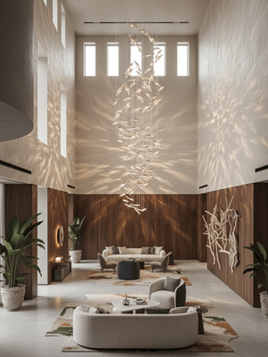 Celestial Cascade Chandelier