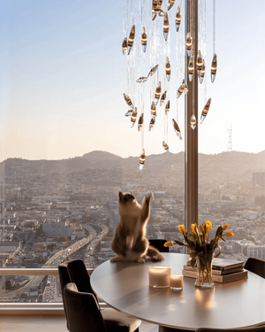 Celestial Cascade Chandelier